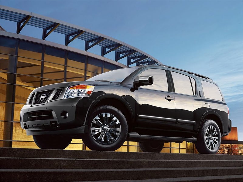 Rvinyl Pillar Post Pre Cut Window Trim Kits in Gloss Black Compatible with Nissan Armada 2005-2015 - Adhesive Backs - Image 4